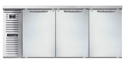 Continental Refrigerator Continental Refrigerator BB79NSS Refrigerated Back Bar Storage Cabinet,