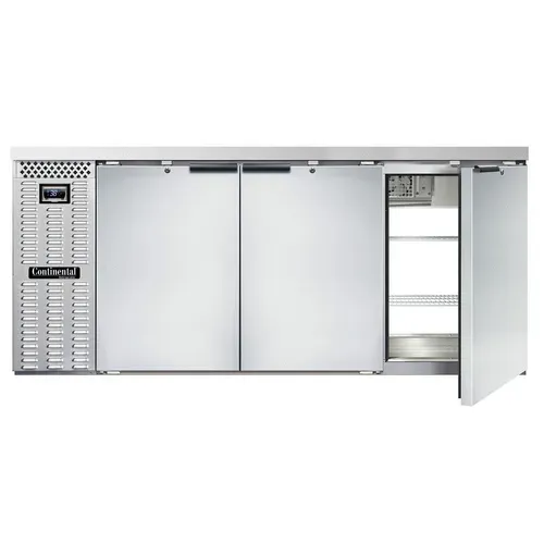 Continental Refrigerator BB79NSSPT Refrigerated Back Bar Cooler