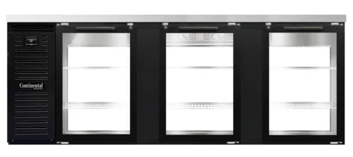 Continental Refrigerator Continental Refrigerator BB90NGDPT Refrigerated Back Bar Cooler