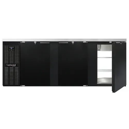 Continental Refrigerator BB90NPT Refrigerated Back Bar Cooler