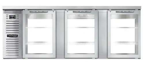 Continental Refrigerator Continental Refrigerator BB90NSSGDPT Refrigerated Back Bar Cooler