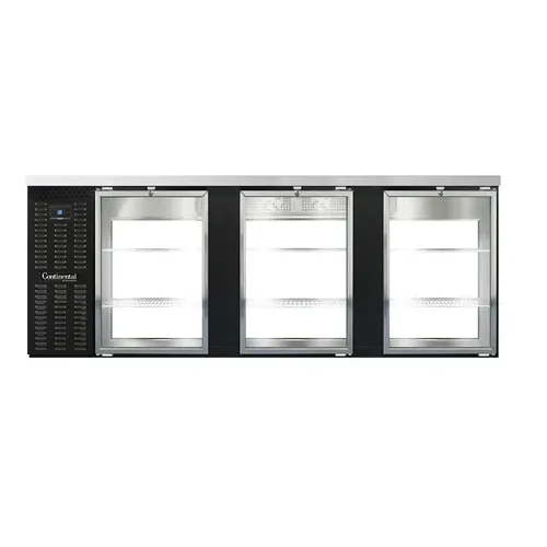 Continental Refrigerator BB90SNGDPT Refrigerated Back Bar Cooler