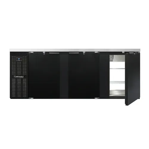 Continental Refrigerator BB90SNPT Refrigerated Back Bar Cooler