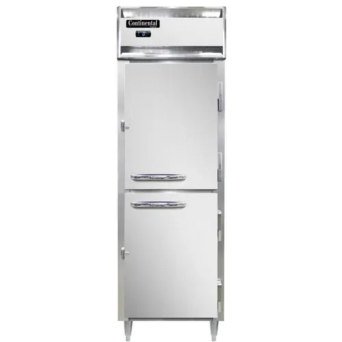 Continental Refrigerator D1FNSAHD 26'' 1 Section Solid Door Reach-In Freezer