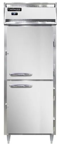 Continental Refrigerator Continental Refrigerator D1RENPTHD-SD-GD 28.50'' Section Door Pass-Thru Refrigerator