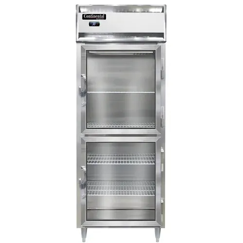 Continental Refrigerator D1RENSAGDHD 28.5'' 1 Section Door Reach-In Refrigerator
