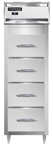 Continental Refrigerator Continental Refrigerator D1RSNSS-F Designer Line Refrigerator