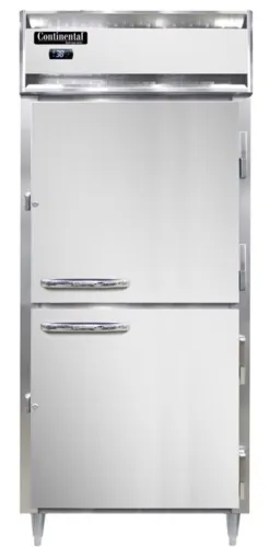 Continental Refrigerator Continental Refrigerator D1RXNPTHD-SD-GD 36.25'' Section Door Pass-Thru Refrigerator