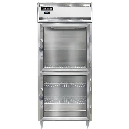 Continental Refrigerator D1RXNSSGDHD 36.25'' 1 Section Door Reach-In Refrigerator