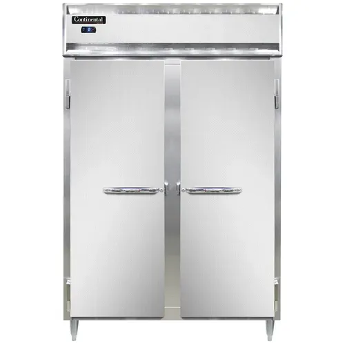 Continental Refrigerator D2FSNSA 52'' 2 Section Solid Door Reach-In Freezer