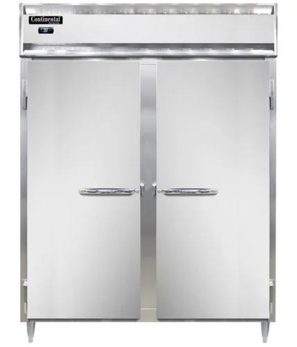 Continental Refrigerator Continental Refrigerator D2RENPT-SD-GD 570'' Section Door Pass-Thru Refrigerator