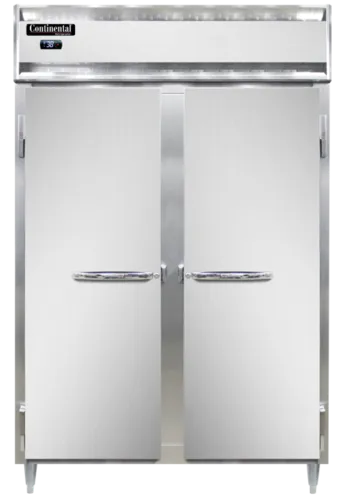 Continental Refrigerator Continental Refrigerator D2RN 52'' 2 Section Door Reach-In Refrigerator