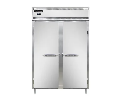 Continental Refrigerator D2RNSA 52'' 2 Section Door Reach-In Refrigerator