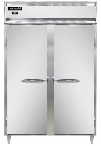 Continental Refrigerator Continental Refrigerator D2RNSAPT-SD-GD 520'' Section Door Pass-Thru Refrigerator