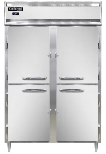 Continental Refrigerator Continental Refrigerator D2RNSSPTHD-SD-GD 520'' Section Door Pass-Thru Refrigerator