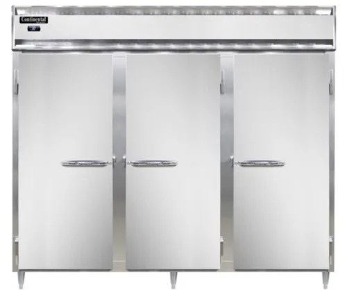 Continental Refrigerator Continental Refrigerator D3RENPT-SD-GD 85.50'' Section Door Pass-Thru Refrigerator