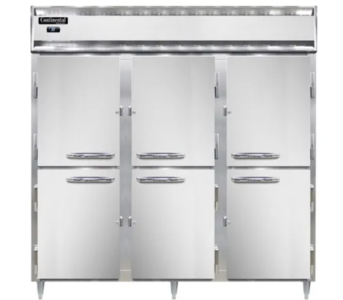 Continental Refrigerator Continental Refrigerator D3RNSAPTHD-SD-GD 780'' Section Door Pass-Thru Refrigerator