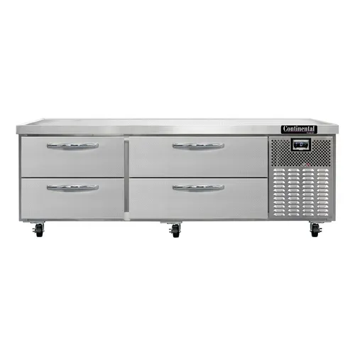 Continental Refrigerator D72GFN 72" Drawer Freezer Base, with Top -
