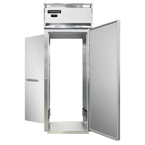 Continental Refrigerator DL1WI-SS-RT Section Door Roll-Thru Heated Cabinet, - , 35.25"W x 38.75"D x 86"H