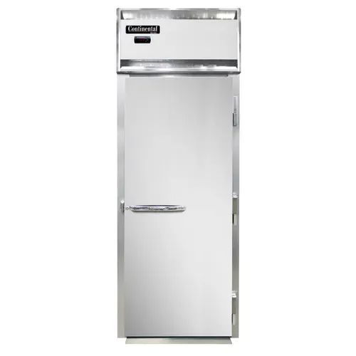 Continental Refrigerator DL1WI-SS Section Door Roll-In Heated Cabinet, - , 35.25"W x 35.38"D x 86"H