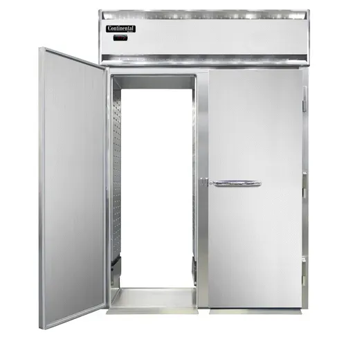 Continental Refrigerator DL2WI-SA-RT-E Section Door Roll-Thru Heated Cabinet, - , 68.5"W x 38.75"D x 92"H