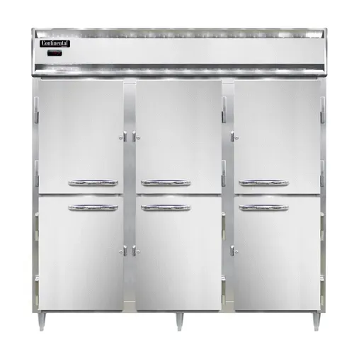Continental Refrigerator DL3W-PT-HD Door Section Pass-Thru Heated Cabinet