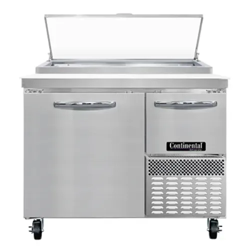 Continental Refrigerator PA43N 43'' Refrigerated Pizza Prep Table