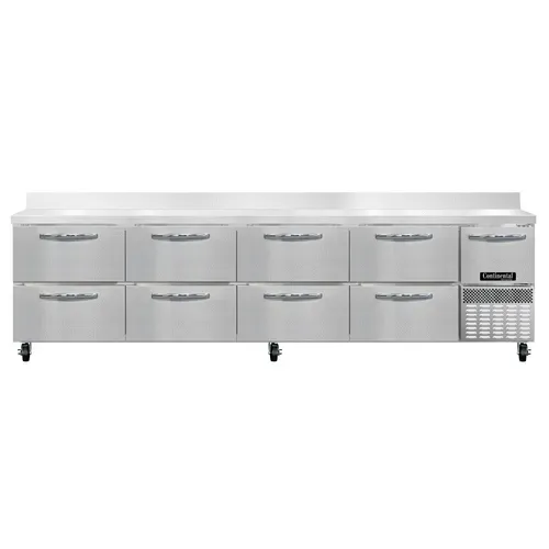 Continental Refrigerator RA118NBS-D 118'' Worktop Refrigerator with Compressor -