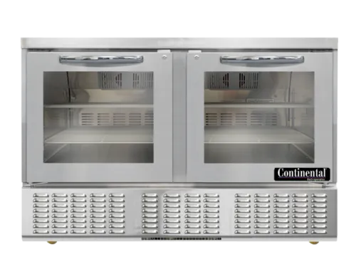 Continental Refrigerator Continental Refrigerator UC48SNGD 480'' SectionUndercounter Refrigerator withand Compressor
