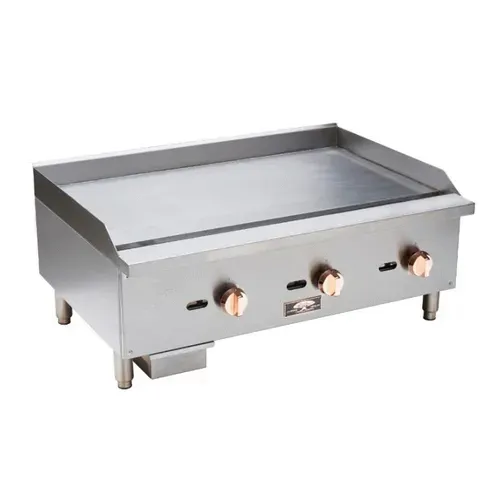 Copper Beech CBMG-16 16'' Countertop Gas Griddle with Manual Controls - 30,000 BTU