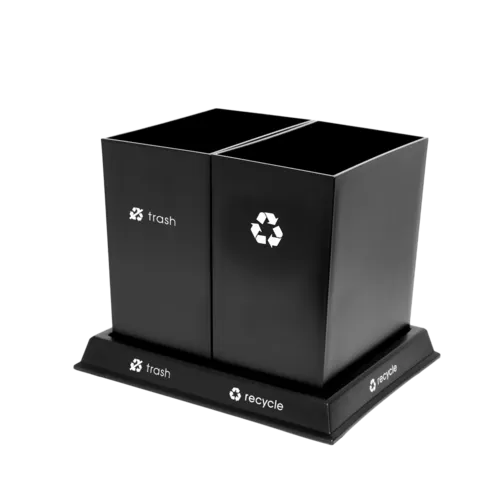 CSL CSL RC2-BLK-5.0 reCollect2 Recycle Bin Set