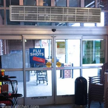 Curtron Products Products E-CFD-42-1-EH Heated Efficient Commercial Front Door Air Curtron Products Products E-CFD-42-1-EH Heated Efficient Commercial Front Door Air