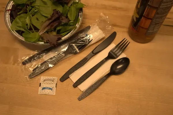 CUTLERY KITS CUTLERY KITS BLACK-KNIFE,FORK,SPOON,NAP HW BLACK