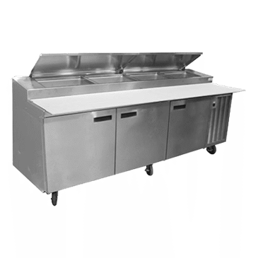 Delfield 18699PTLV LiquiTec®Refrigerated Prep Table Delfield 18699PTLV LiquiTec®Refrigerated Prep Table