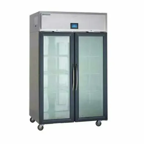 Delfield GAHPT2-G 50.0 cu. ft. Glass Full Height Door 2 Section Pass-Thru Heated Cabinet