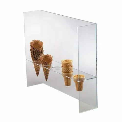 Dispense-Rite CSG-5L Ice Cream Cone Holder with Guard
