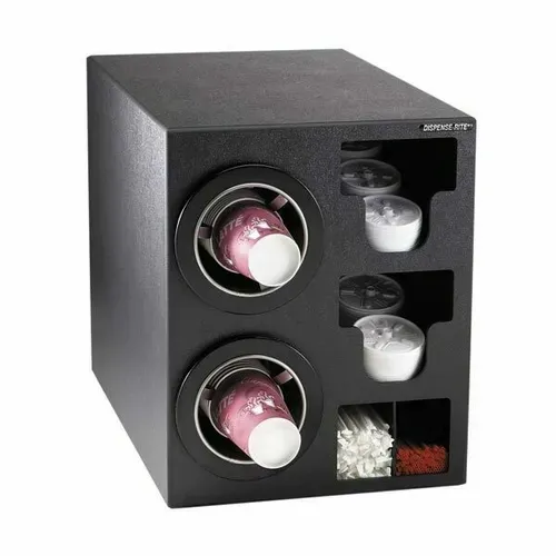 Dispense-Rite CTC-C-2BT Cup Dispensing Cabinet