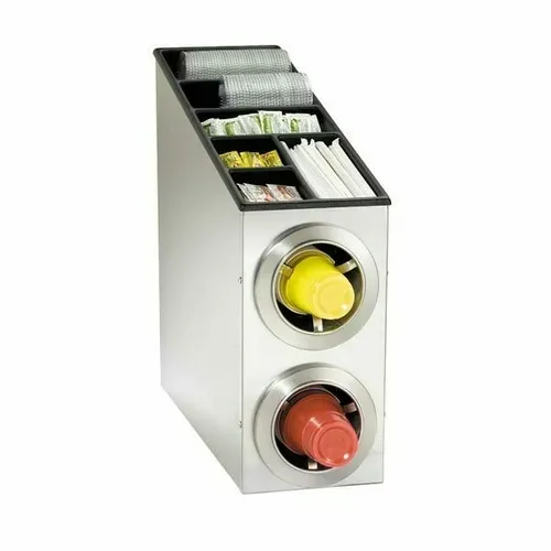 Dispense-Rite CTC-L-2SS Cup Dispensing Cabinet