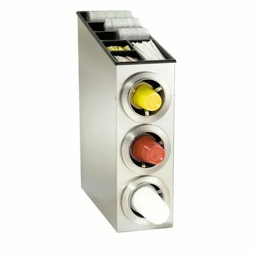 Dispense-Rite CTC-L-3SS Cup Dispensing Cabinet