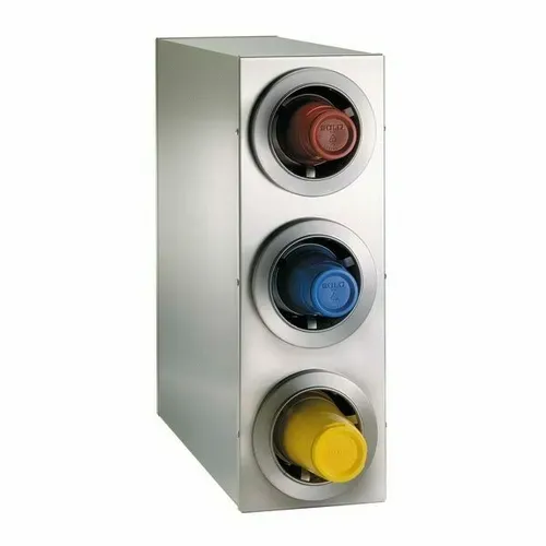Dispense-Rite CTC-R-3SS Cup Dispensing Cabinet