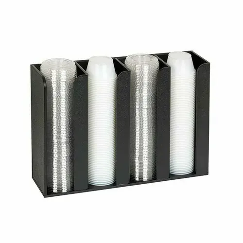 Dispense-Rite CTCO-4BT Portion Cup & Lid Organizer