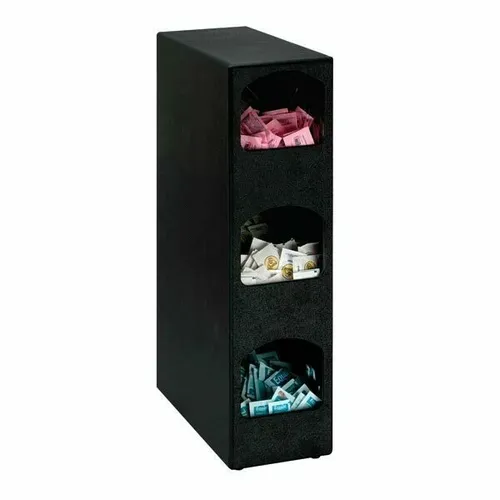 Dispense-Rite HVCD-3BT Packeted Condiment Organizer