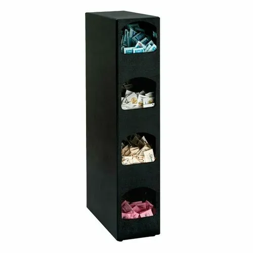 Dispense-Rite HVCD-4BT Packeted Condiment Organizer