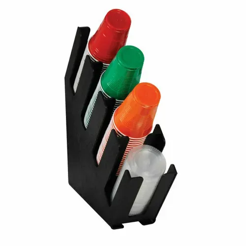 Dispense-Rite LID-4BT Cup and Lid Organizer
