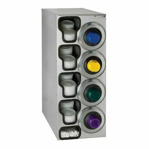 Dispense-Rite SLR-C-4RSS Cup Dispensing Cabinet