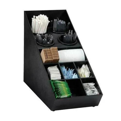 Dispense-Rite SWCH-1BT Silverware and Condiment Organizer