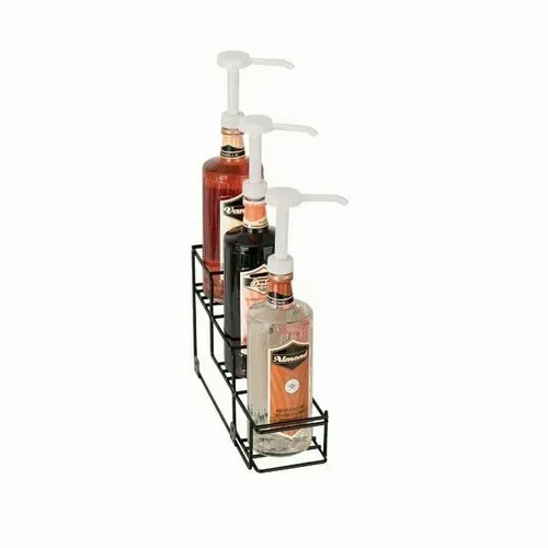 Dispense-Rite WR-BOTL-3 Lighted Liquor Bottle Display, Countertop, with , 3 Bottle Capacity - 4.25"W x 13.25"D x 7.50"H