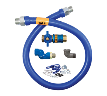 Dormont Manufacturing Manufacturing 16100KITCFS72 Dormont Blue Hose™ Moveable Gas Connector Kit Dormont Manufacturing Manufacturing 16100KITCFS72 Dormont Blue Hose™ Moveable Gas Connector Kit