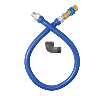 Dormont Manufacturing Manufacturing 16125BPQ24 Dormont Blue Hose™ Moveable Gas Connector Hose Dormont Manufacturing Manufacturing 16125BPQ24 Dormont Blue Hose™ Moveable Gas Connector Hose