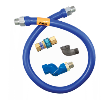 Dormont Manufacturing Manufacturing 16125BPQS48 Dormont Blue Hose™ Moveable Gas Connector Hose Dormont Manufacturing Manufacturing 16125BPQS48 Dormont Blue Hose™ Moveable Gas Connector Hose